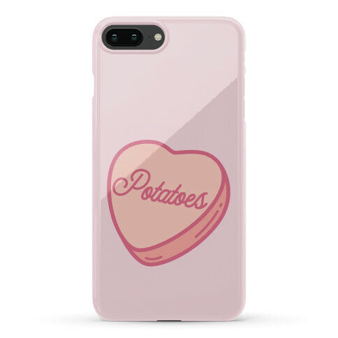 Potatoes Candy Heart Phone Case