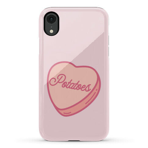 Potatoes Candy Heart Phone Case