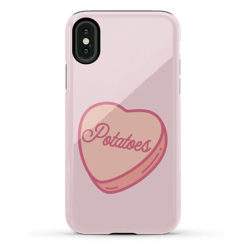 Potatoes Candy Heart Phone Case