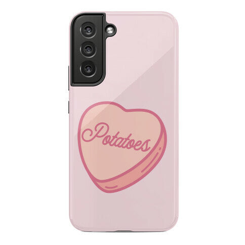 Potatoes Candy Heart Phone Case