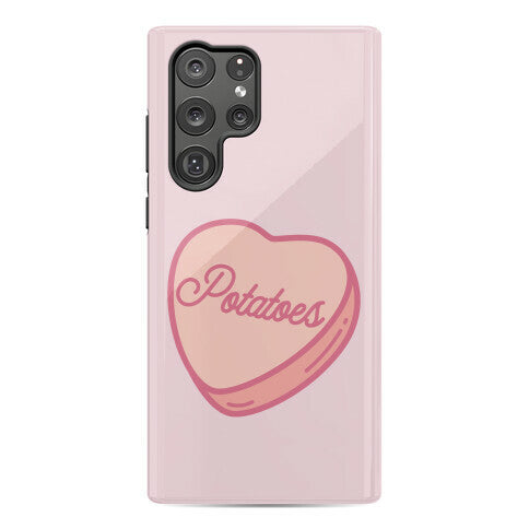 Potatoes Candy Heart Phone Case