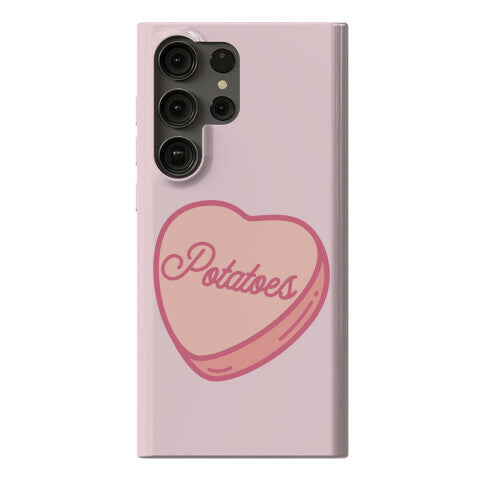 Potatoes Candy Heart Phone Case