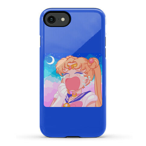 Crying Usagi Sky Phone Case