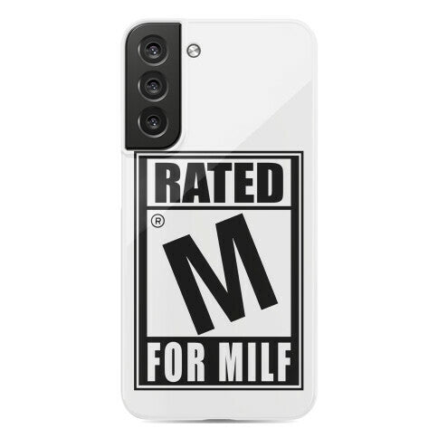 Rated M For Milf Parody Phone Case