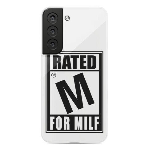 Rated M For Milf Parody Phone Case