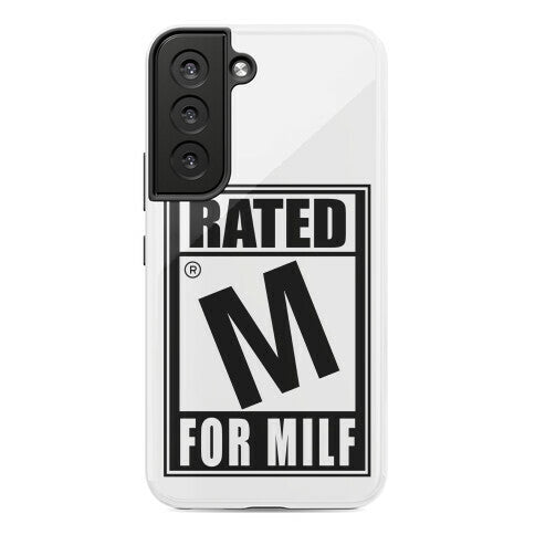 Rated M For Milf Parody Phone Case