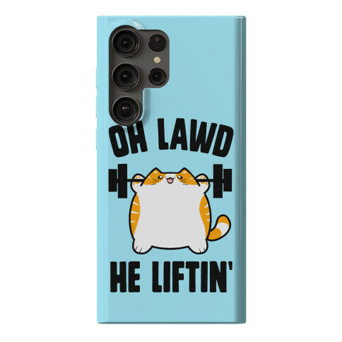 Oh Lawd He Liftin' Phone Case