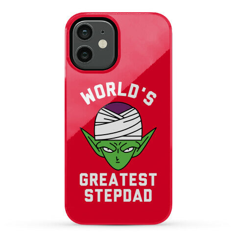 World's Greatest Stepdad Piccolo Parody Phone Case