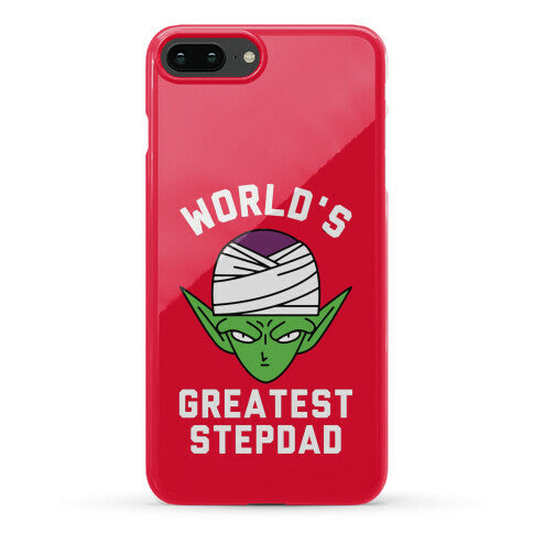 World's Greatest Stepdad Piccolo Parody Phone Case