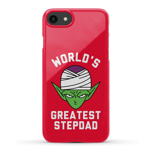 World's Greatest Stepdad Piccolo Parody Phone Case