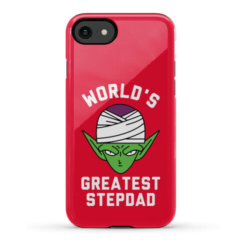 World's Greatest Stepdad Piccolo Parody Phone Case