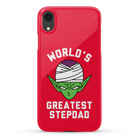 World's Greatest Stepdad Piccolo Parody Phone Case