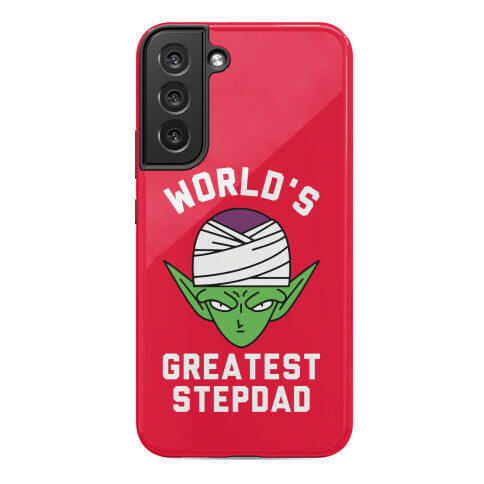 World's Greatest Stepdad Piccolo Parody Phone Case