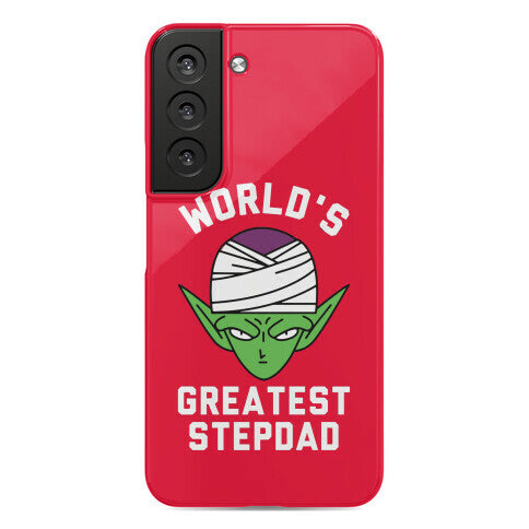 World's Greatest Stepdad Piccolo Parody Phone Case