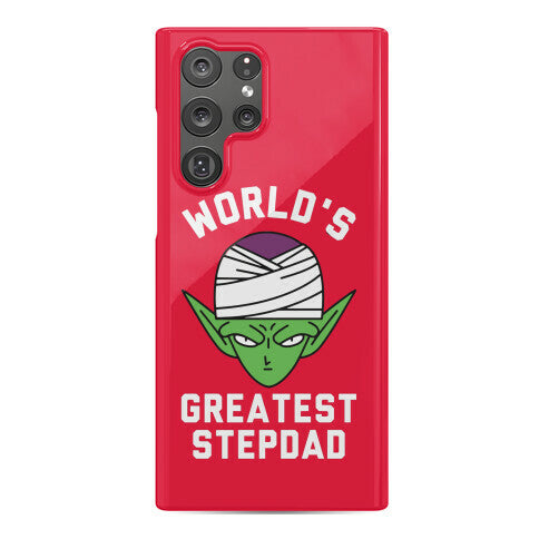 World's Greatest Stepdad Piccolo Parody Phone Case