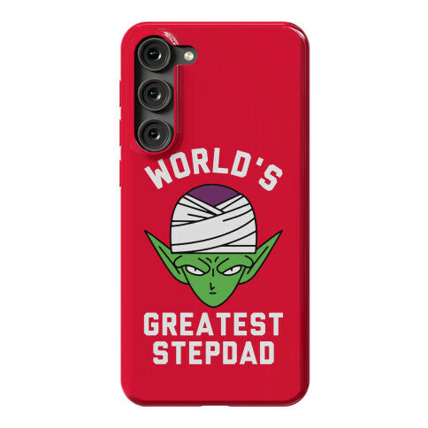 World's Greatest Stepdad Piccolo Parody Phone Case