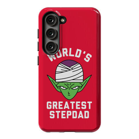 World's Greatest Stepdad Piccolo Parody Phone Case