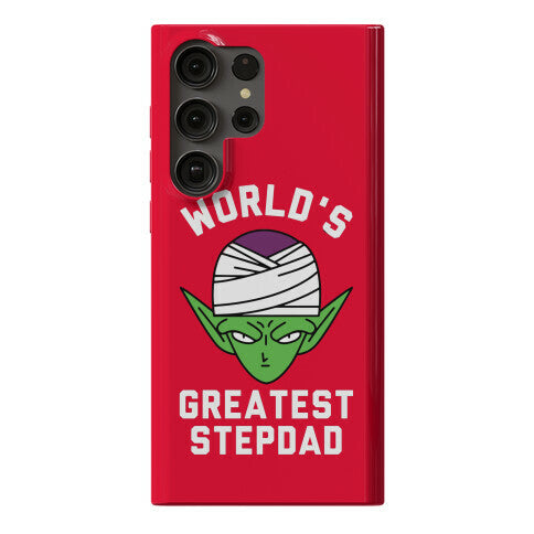 World's Greatest Stepdad Piccolo Parody Phone Case