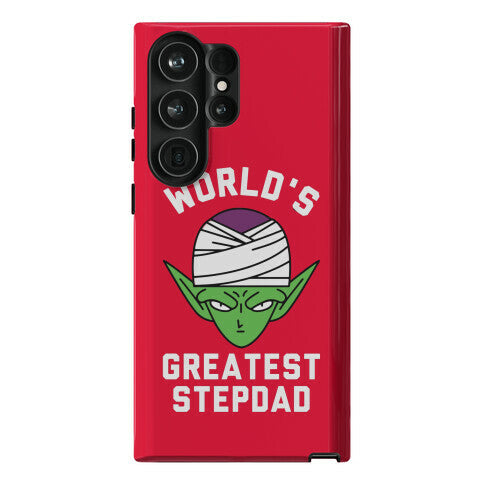 World's Greatest Stepdad Piccolo Parody Phone Case