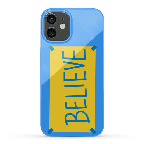 Believe Locker Room Poster Phone Case