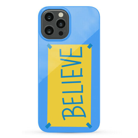 Believe Locker Room Poster Phone Case