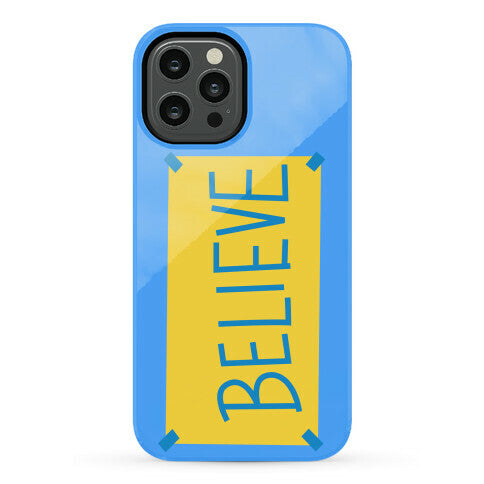 Believe Locker Room Poster Phone Case
