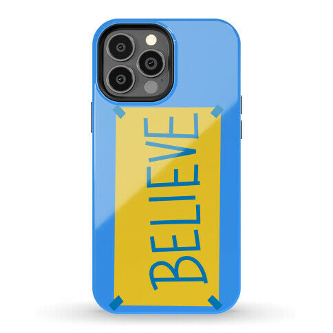 Believe Locker Room Poster Phone Case