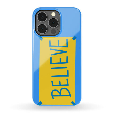 Believe Locker Room Poster Phone Case