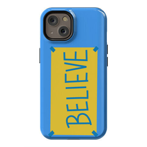 Believe Locker Room Poster Phone Case