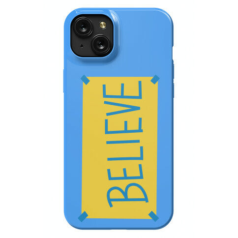 Believe Locker Room Poster Phone Case