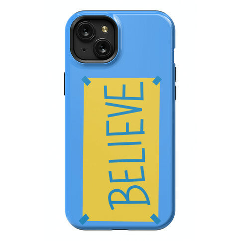 Believe Locker Room Poster Phone Case