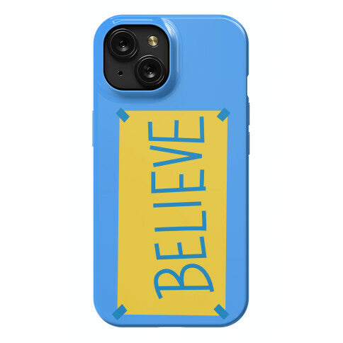 Believe Locker Room Poster Phone Case