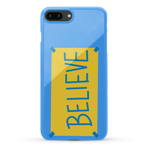 Believe Locker Room Poster Phone Case