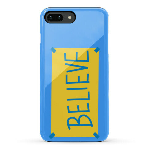 Believe Locker Room Poster Phone Case