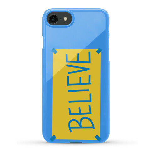 Believe Locker Room Poster Phone Case