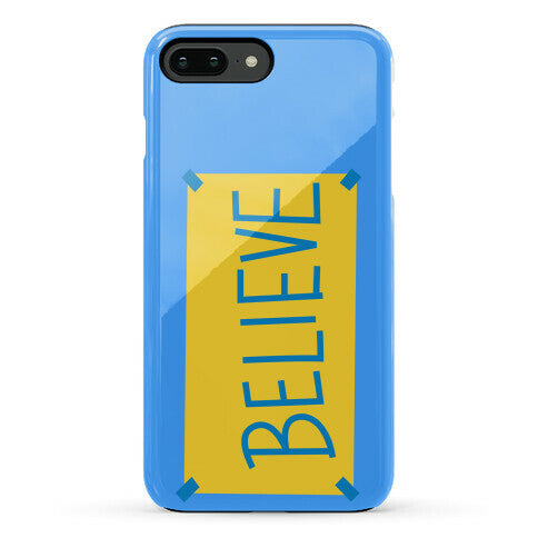 Believe Locker Room Poster Phone Case
