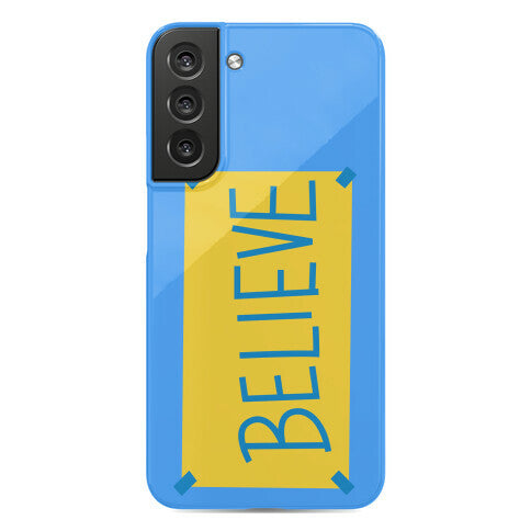 Believe Locker Room Poster Phone Case