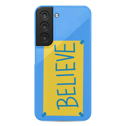 Believe Locker Room Poster Phone Case