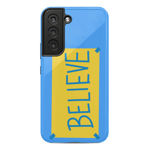 Believe Locker Room Poster Phone Case