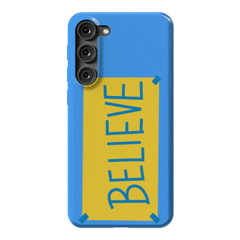 Believe Locker Room Poster Phone Case