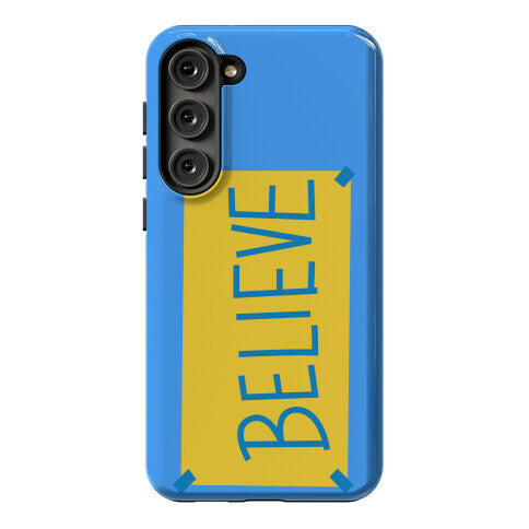 Believe Locker Room Poster Phone Case