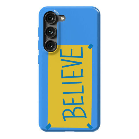 Believe Locker Room Poster Phone Case