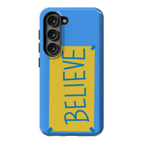Believe Locker Room Poster Phone Case