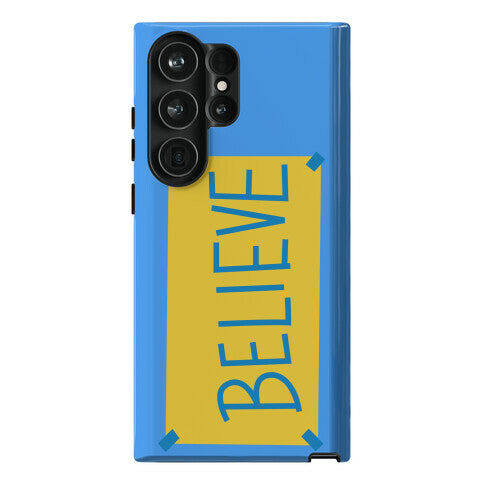 Believe Locker Room Poster Phone Case