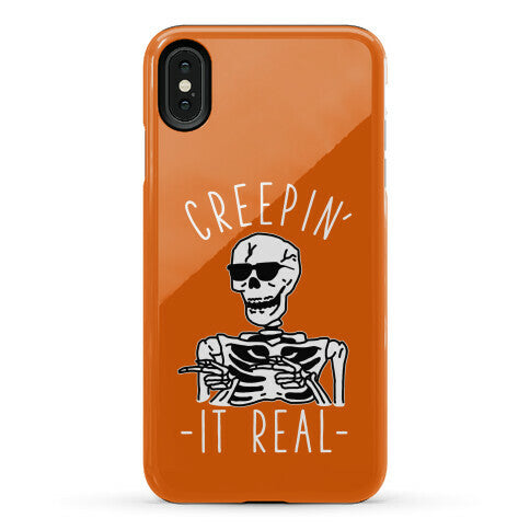 Creepin' It Real Skeleton Phone Case