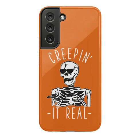 Creepin' It Real Skeleton  Phone Case