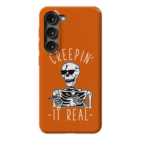 Creepin' It Real Skeleton  Phone Case