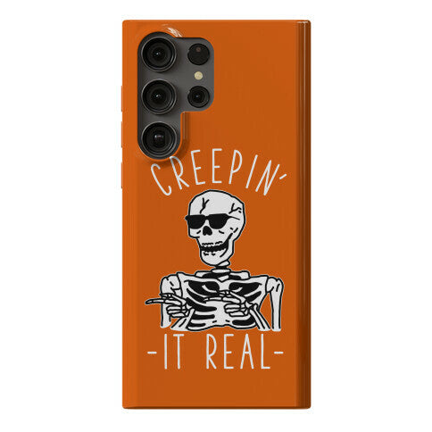 Creepin' It Real Skeleton  Phone Case
