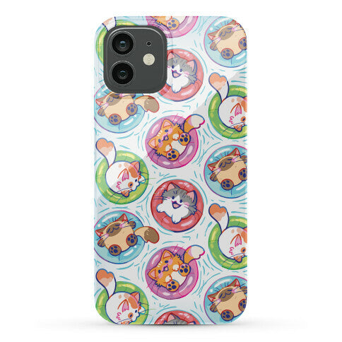 Pool Party Cats Phone Case