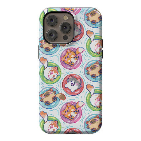 Pool Party Cats Phone Case